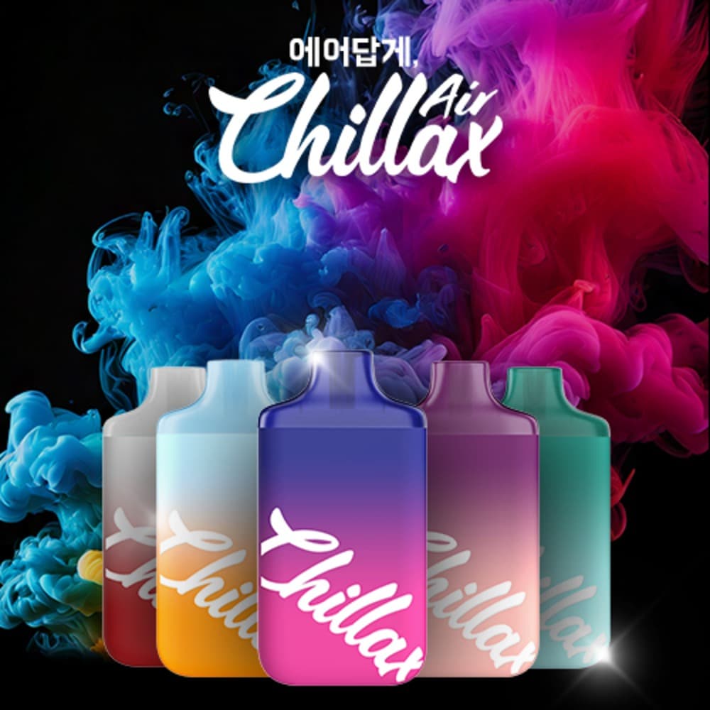 칠렉스 에어 무니코틴 일회용 전자담배 6000 PUFF 10ml
