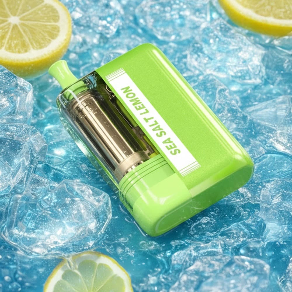 칠렉스 프라임 무니코틴 일회용 전자담배 50000 PUFF 씨솔트레몬 22ml